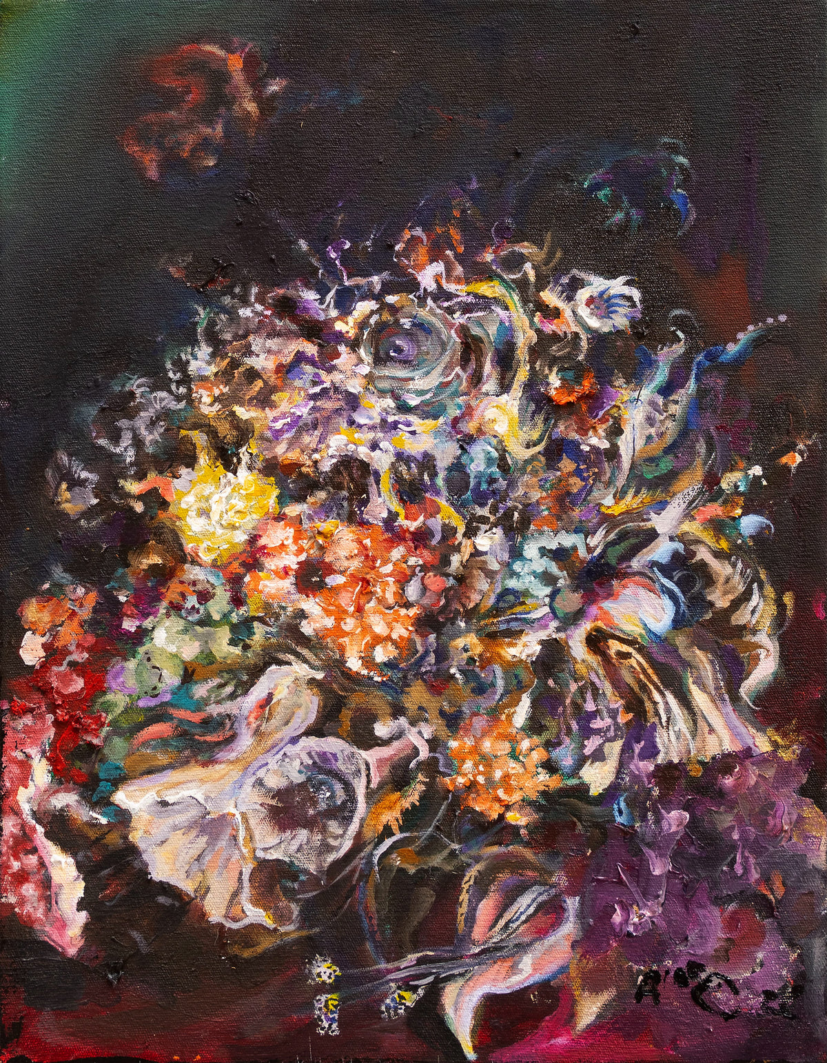 Arno Carstens, All of Everything, oil on canvas, 45 × 35 cm