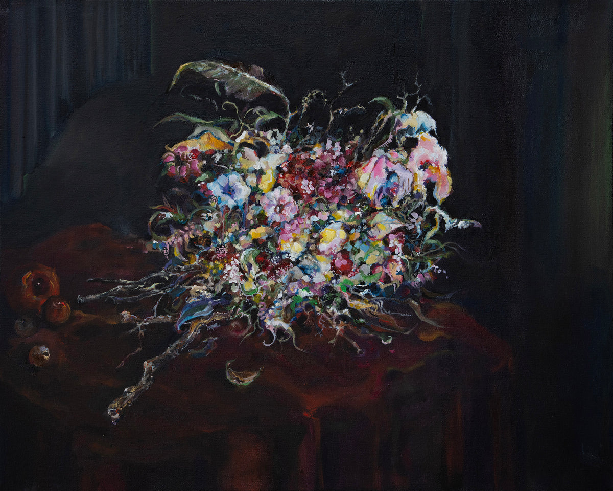 Arno Carstens, Wild Abandon, oil on canvas, 56 × 70 cm