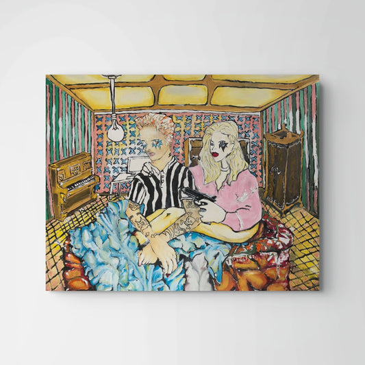 Arno Carstens, On the Run, oil on canvas, 61 × 76 cm