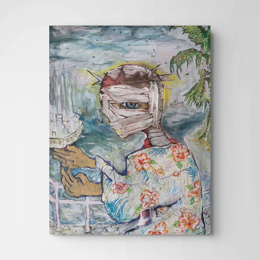 Arno Carstens, Paradise Lost, oil on canvas, 56 × 71 cm